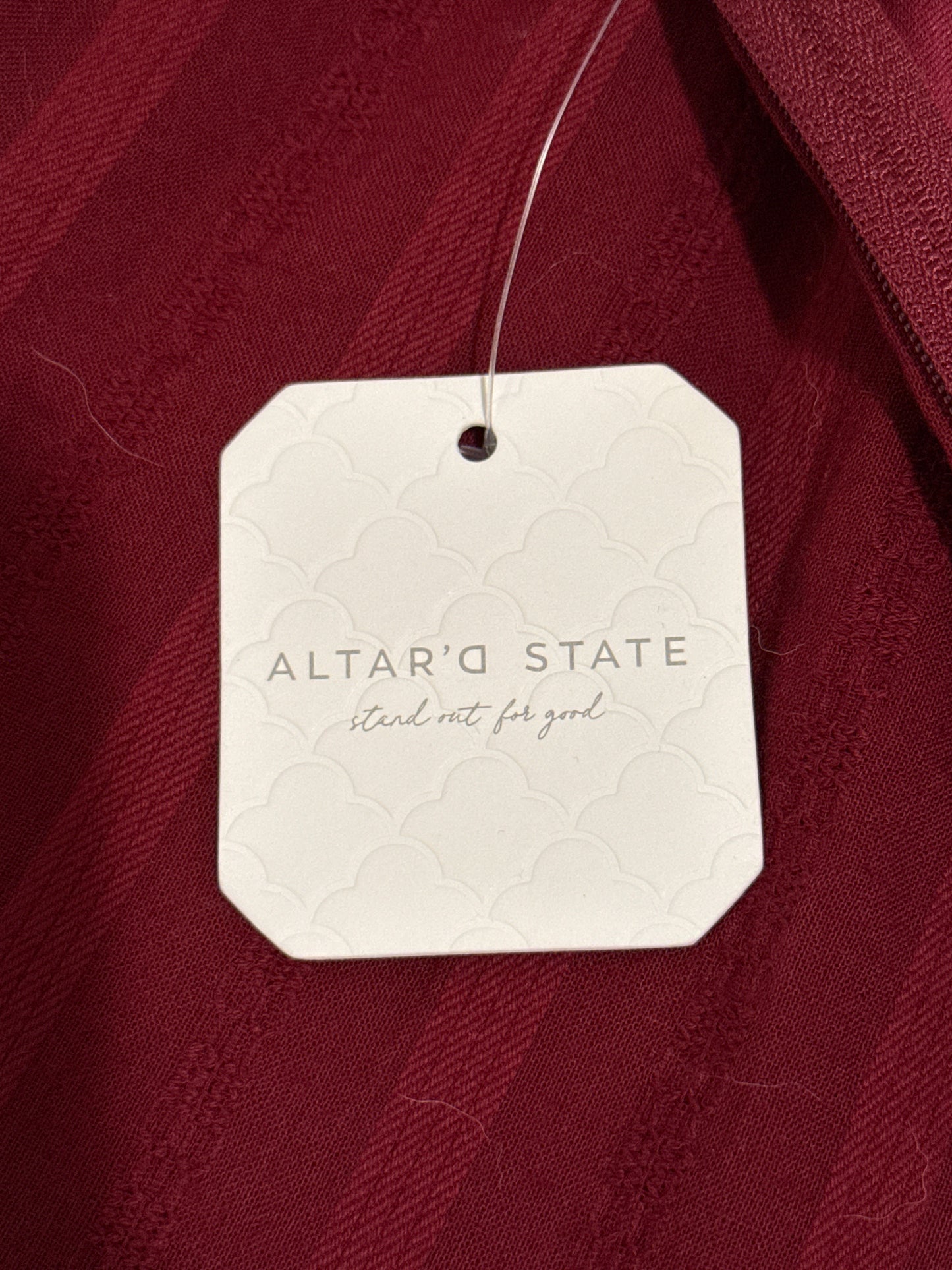 Altar’d State Burgundy Maxi Dress