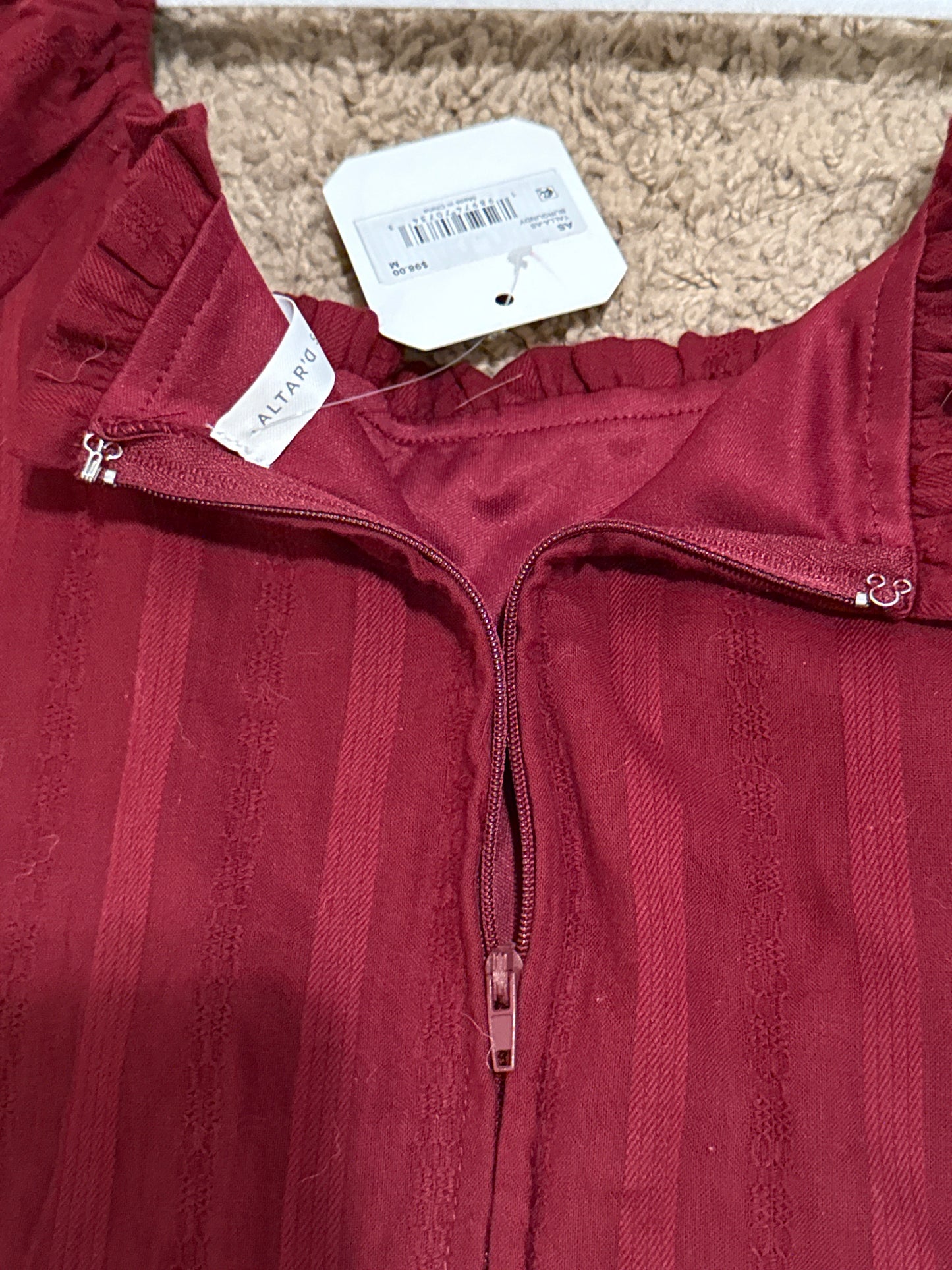 Altar’d State Burgundy Maxi Dress