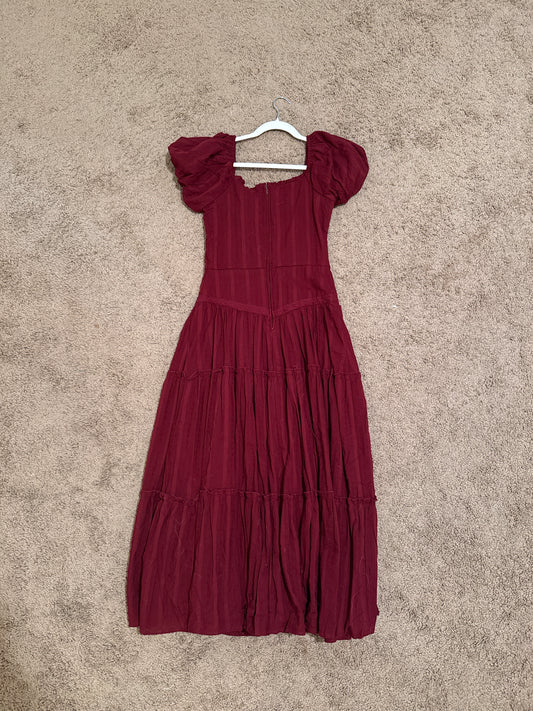 Altar’d State Burgundy Maxi Dress